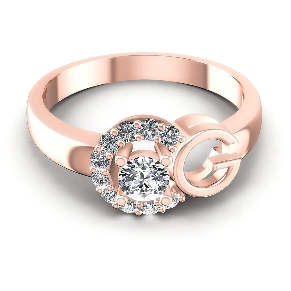 0.45 CT Round Cut Diamonds - Fashion Ring