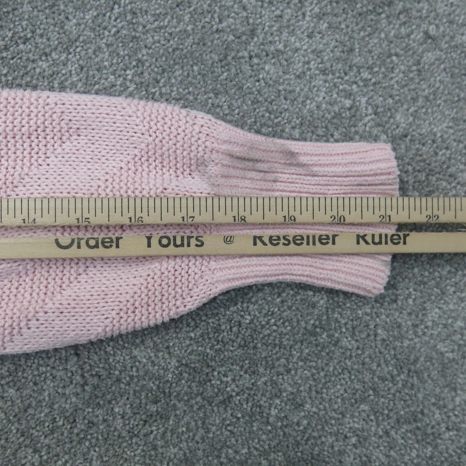 Abercrombie & Fitch Womens Pullover Sweater Long Sleeves Crossover Pink SZ XS