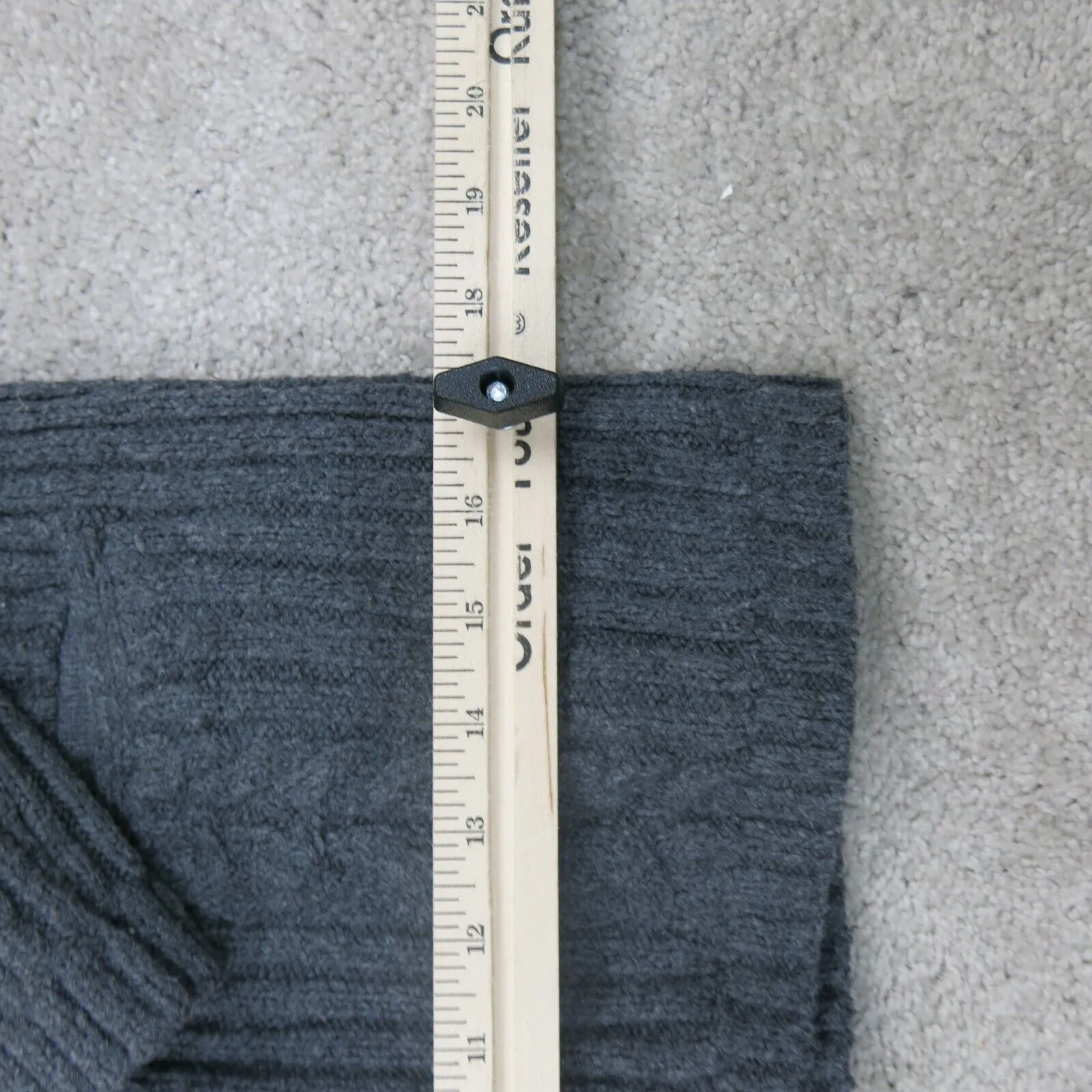 Abercrombie & Fitch Womens Pullover Sweater Mock Neck Long Sleeves Gray Size XS