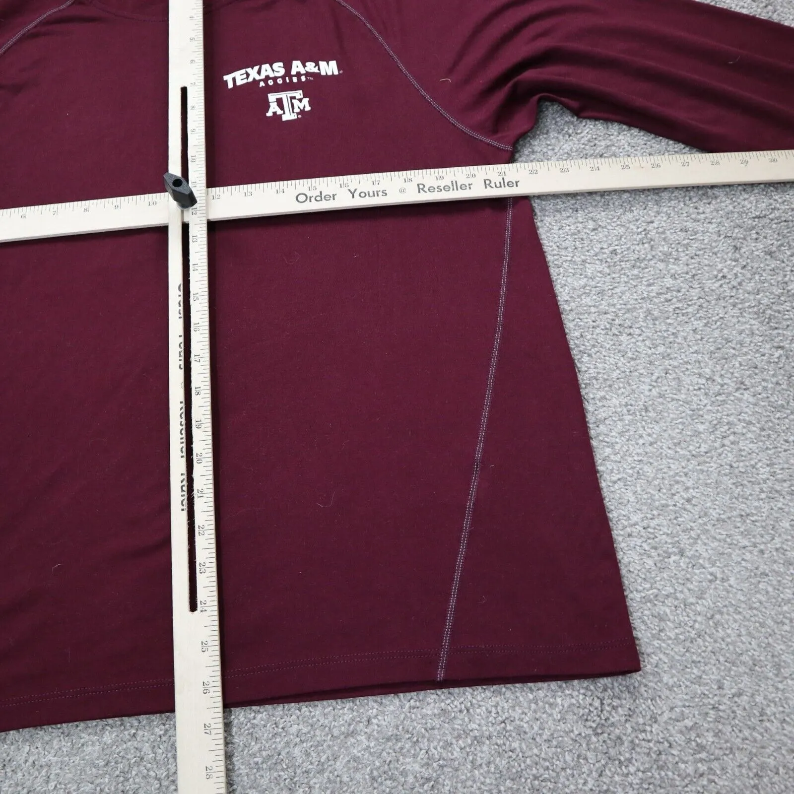 Adidas Climalite Mens Pullover Sweatshirt Long Sleeve Crew Neck Maroon Size M