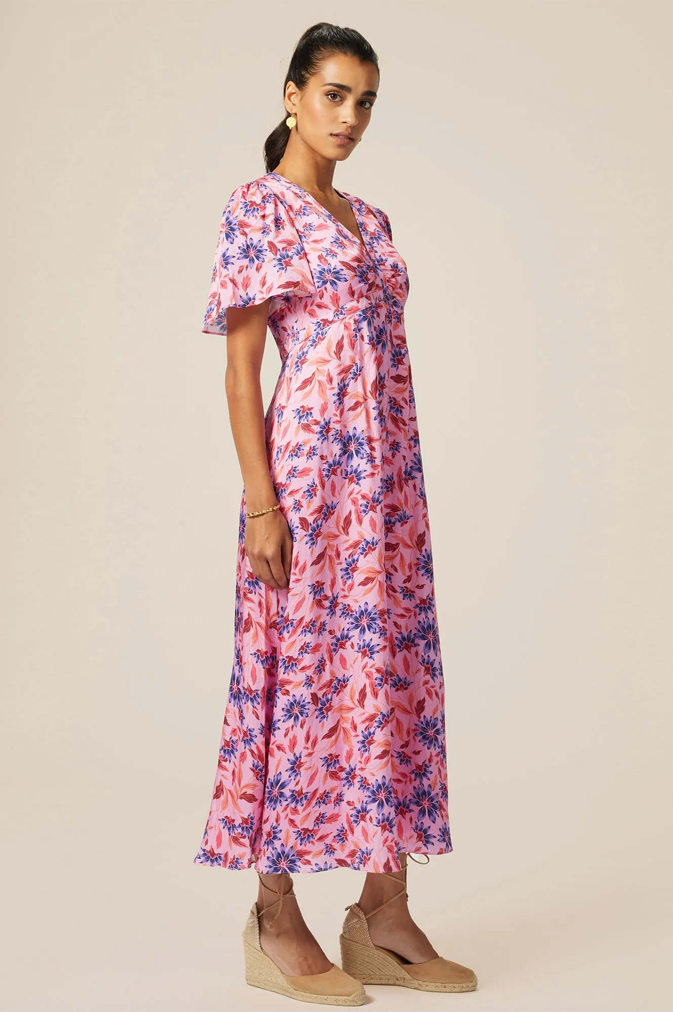 Anais Dress | Pink/Purple