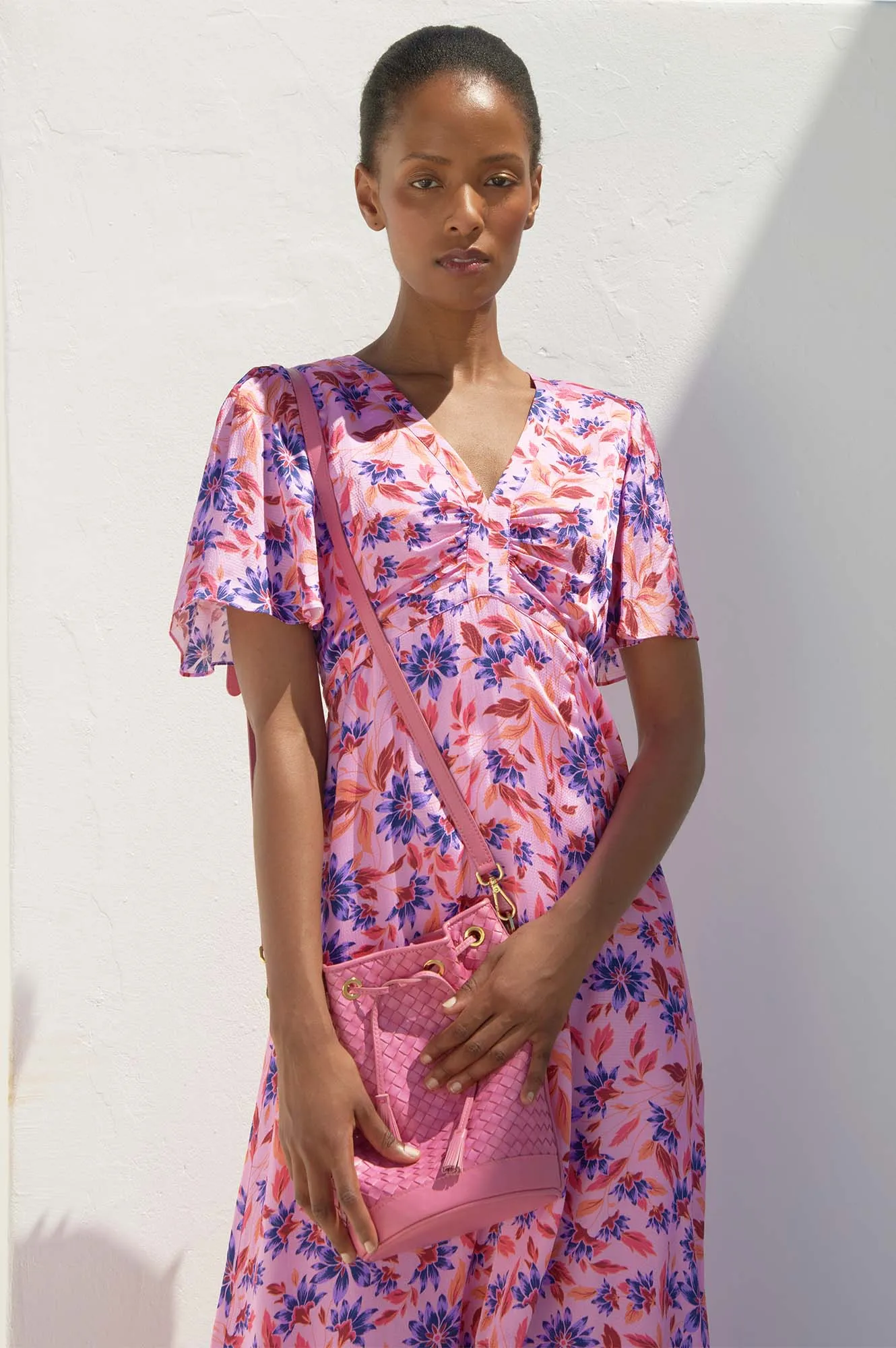 Anais Dress | Pink/Purple