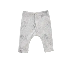 Baby Joggers with Front Pleat | Heather Grey