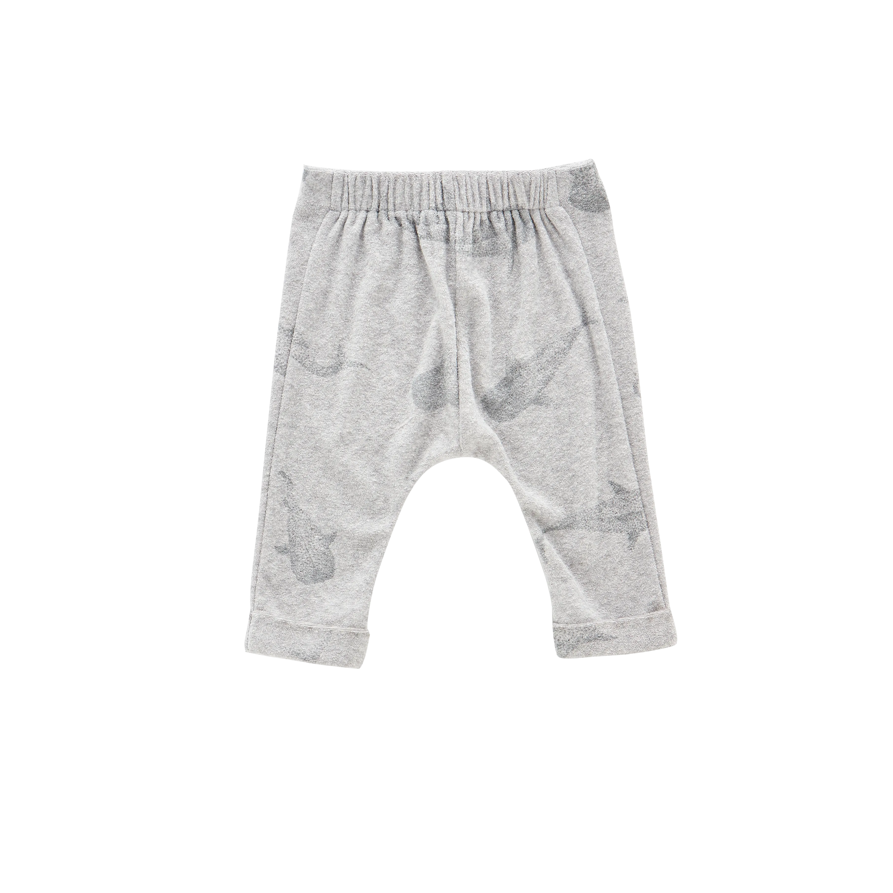 Baby Joggers with Front Pleat | Heather Grey