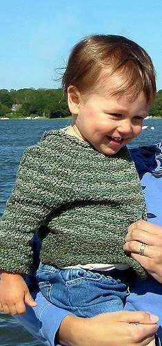 Concentric Circles Pullover - Children's Pattern
