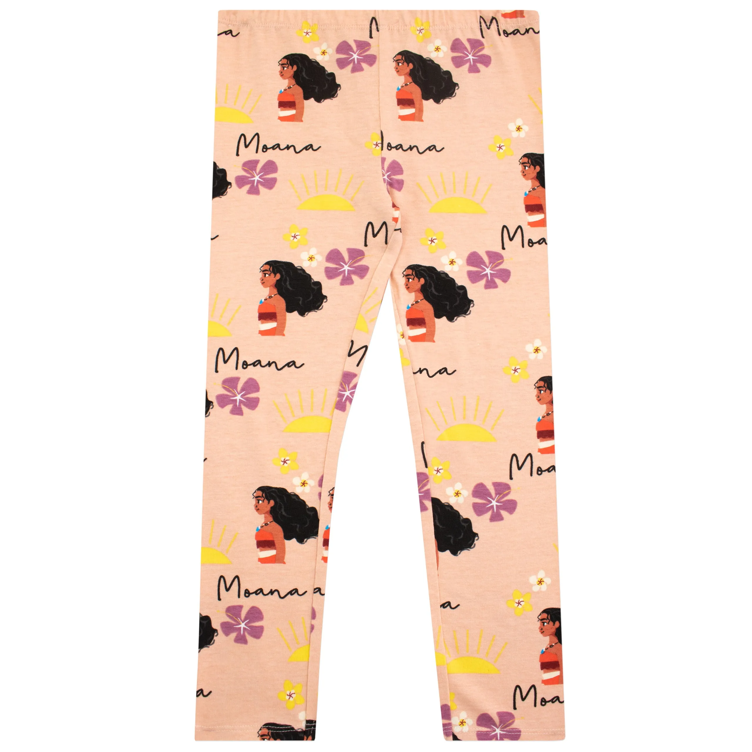 Disney Moana Long Sleeve Top And Leggings Outfit Set