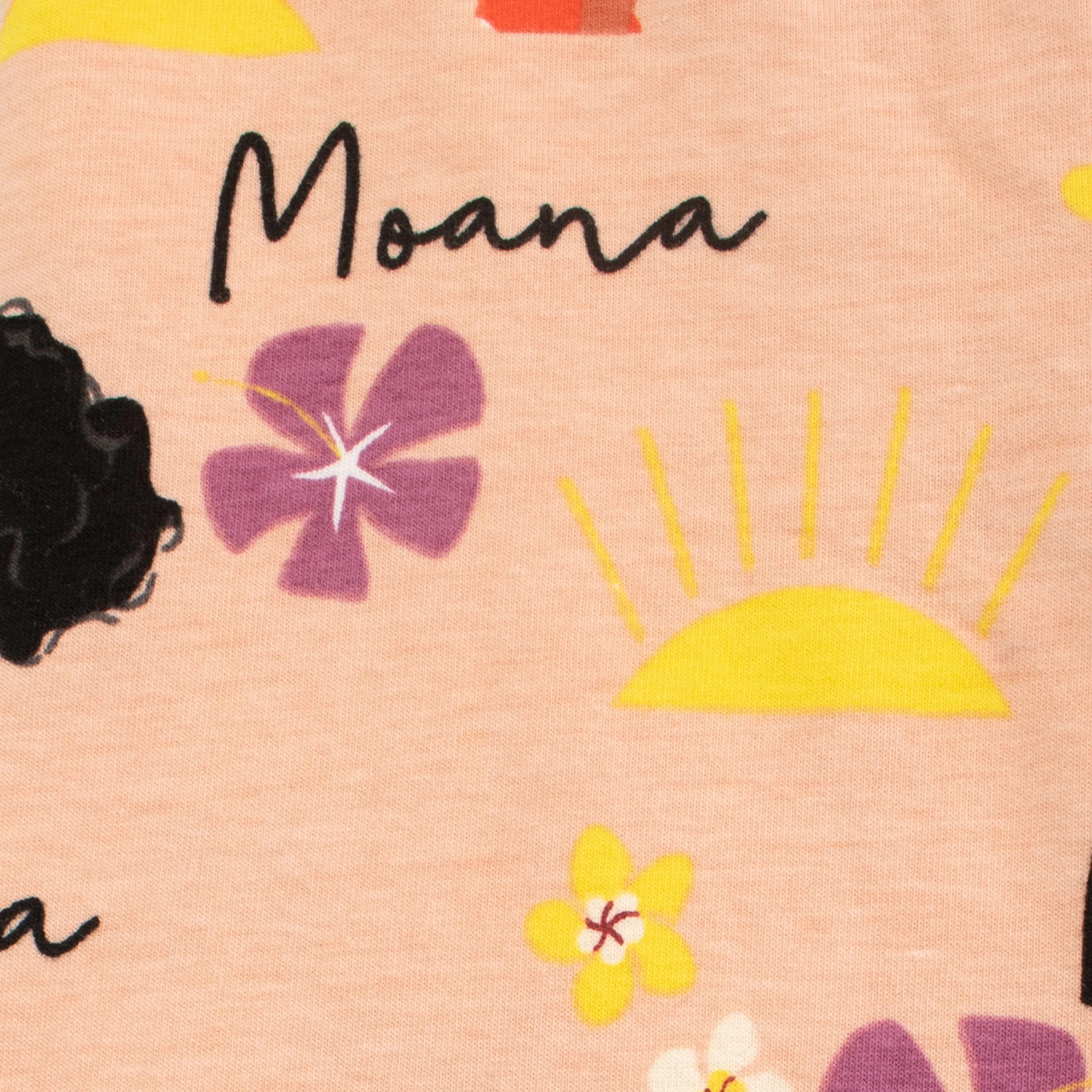 Disney Moana Long Sleeve Top And Leggings Outfit Set