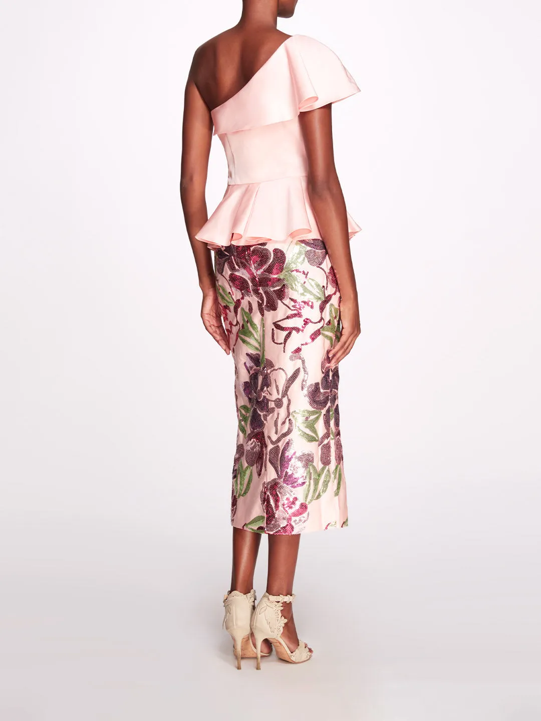 Duchess Degrade Midi Dress