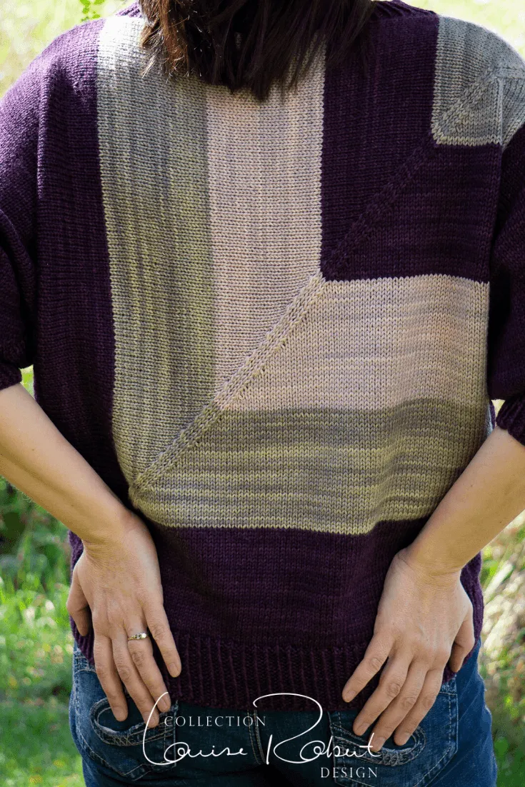 Fair and Square Dolman Pullover | Knitting Pattern