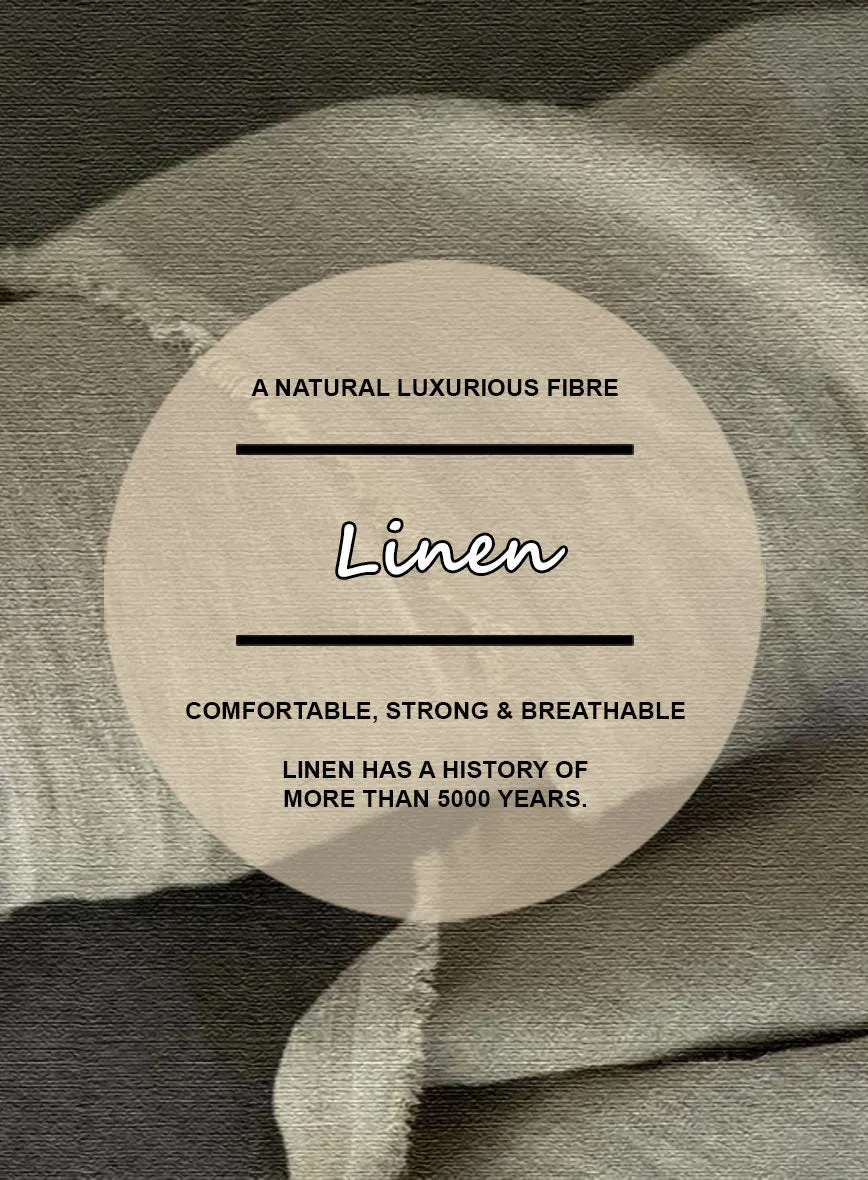 Italian French Green Linen Pants