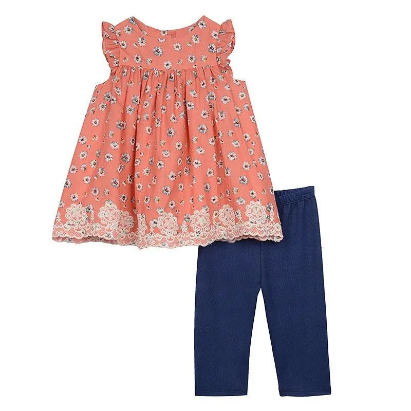 Joanna Orange Legging Set