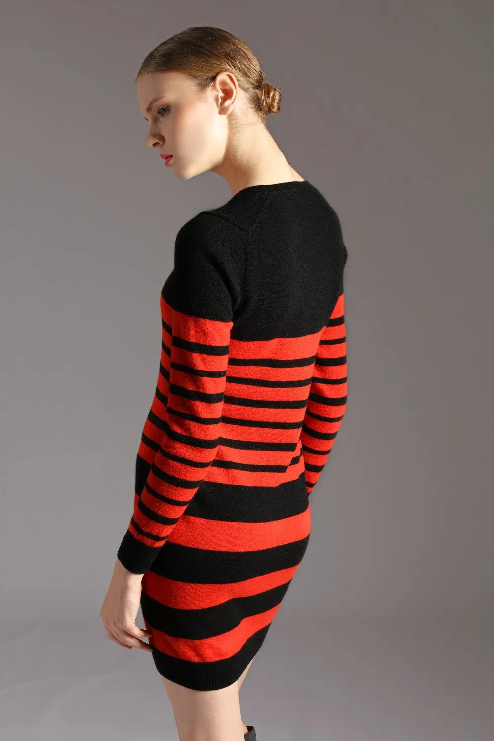 Ladies Striped One-piece