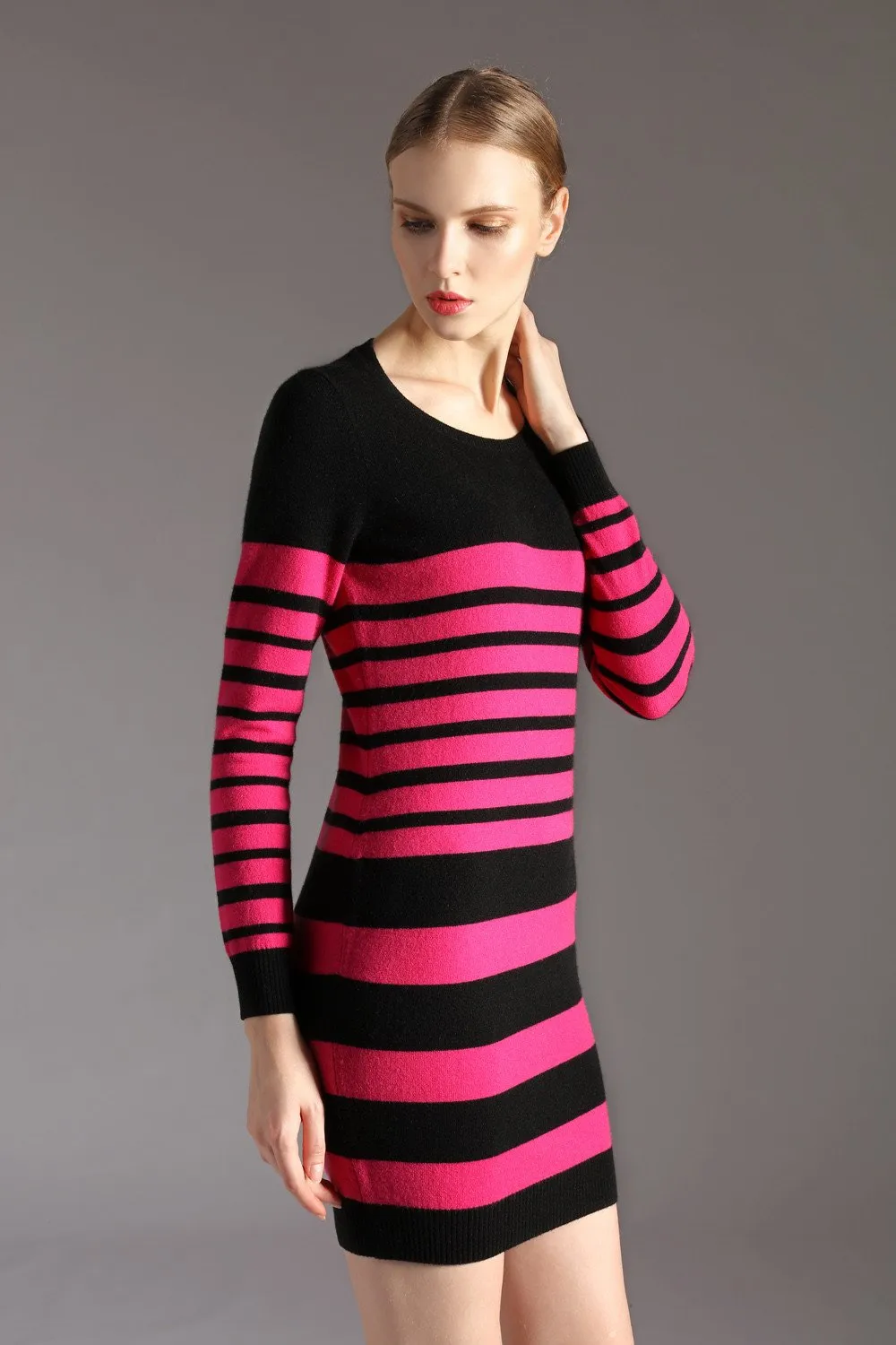 Ladies Striped One-piece