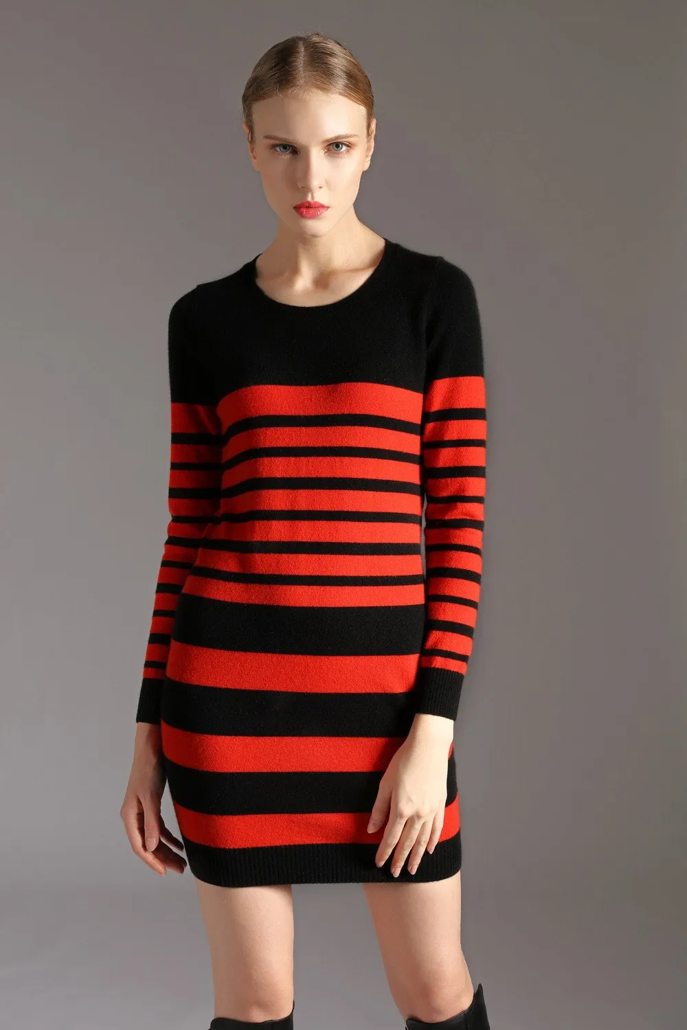 Ladies Striped One-piece