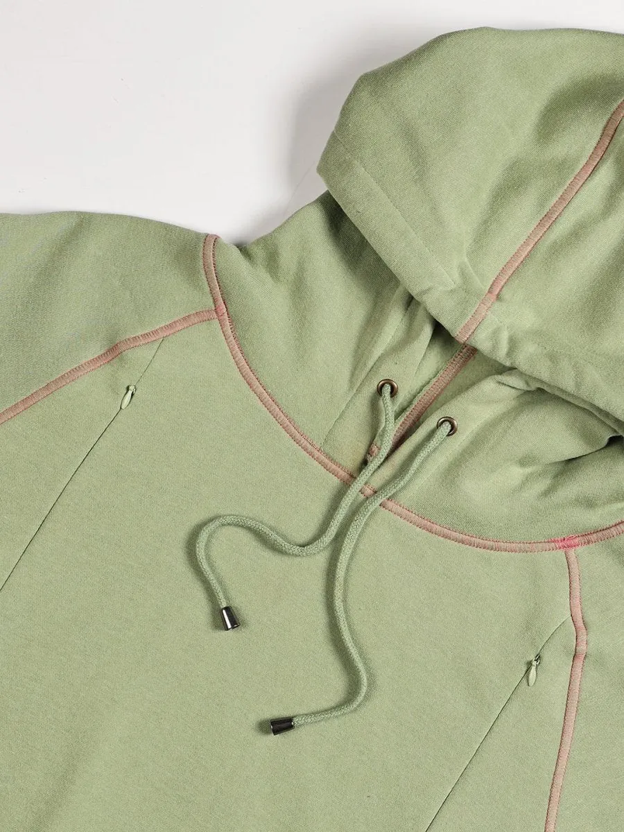 Leaf Me Be Maternity and Nursing Hoodie Sweatshirt