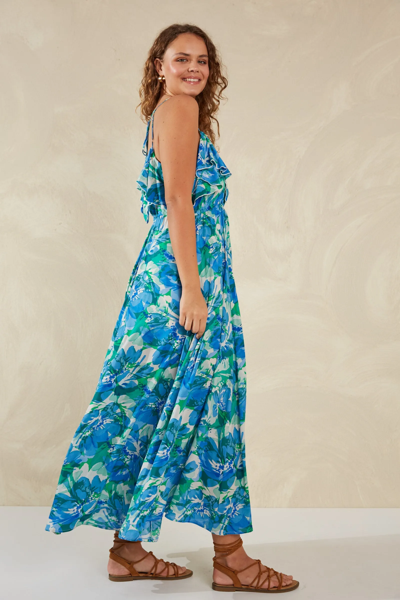 Lipari Frill Dress - Petali