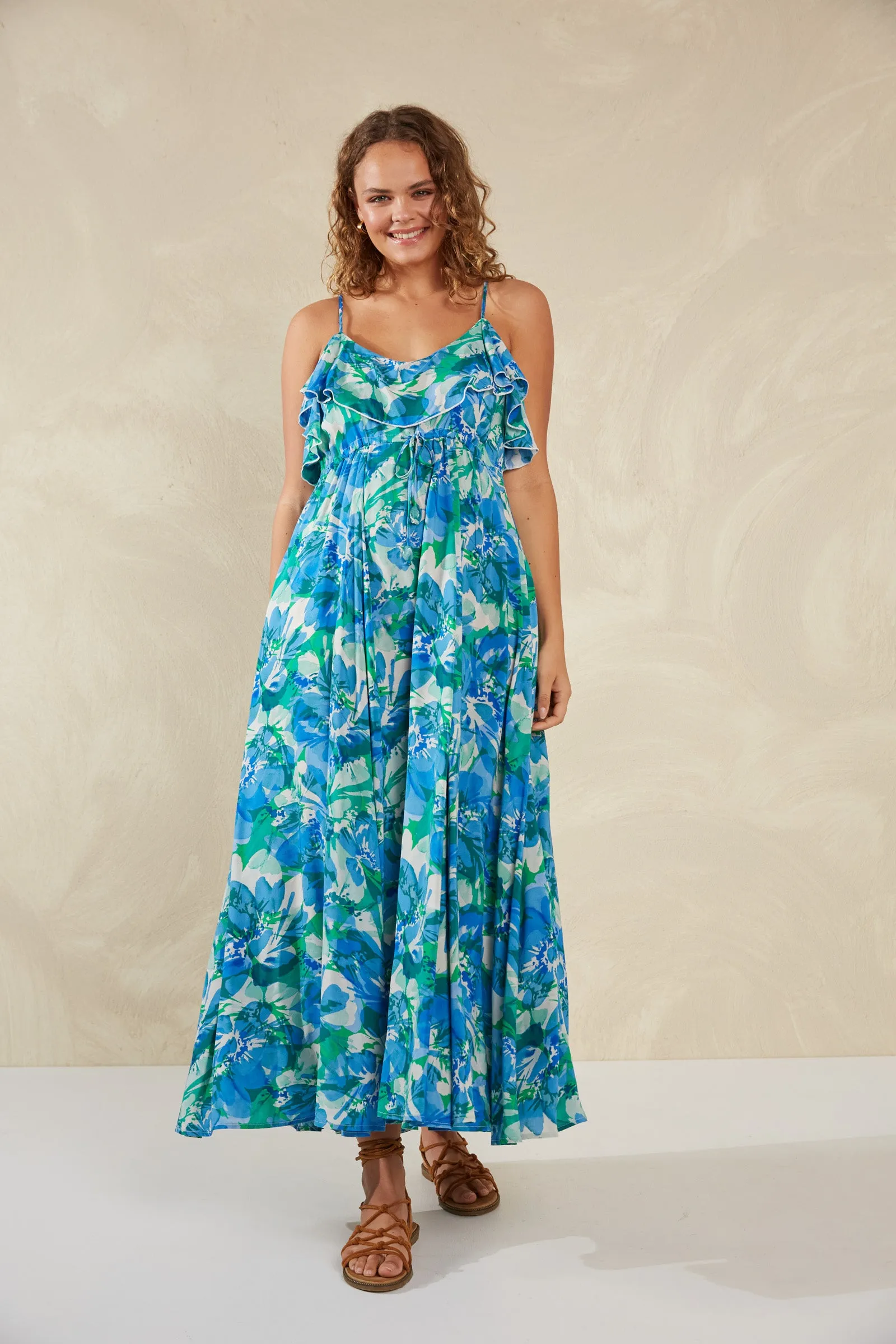 Lipari Frill Dress - Petali