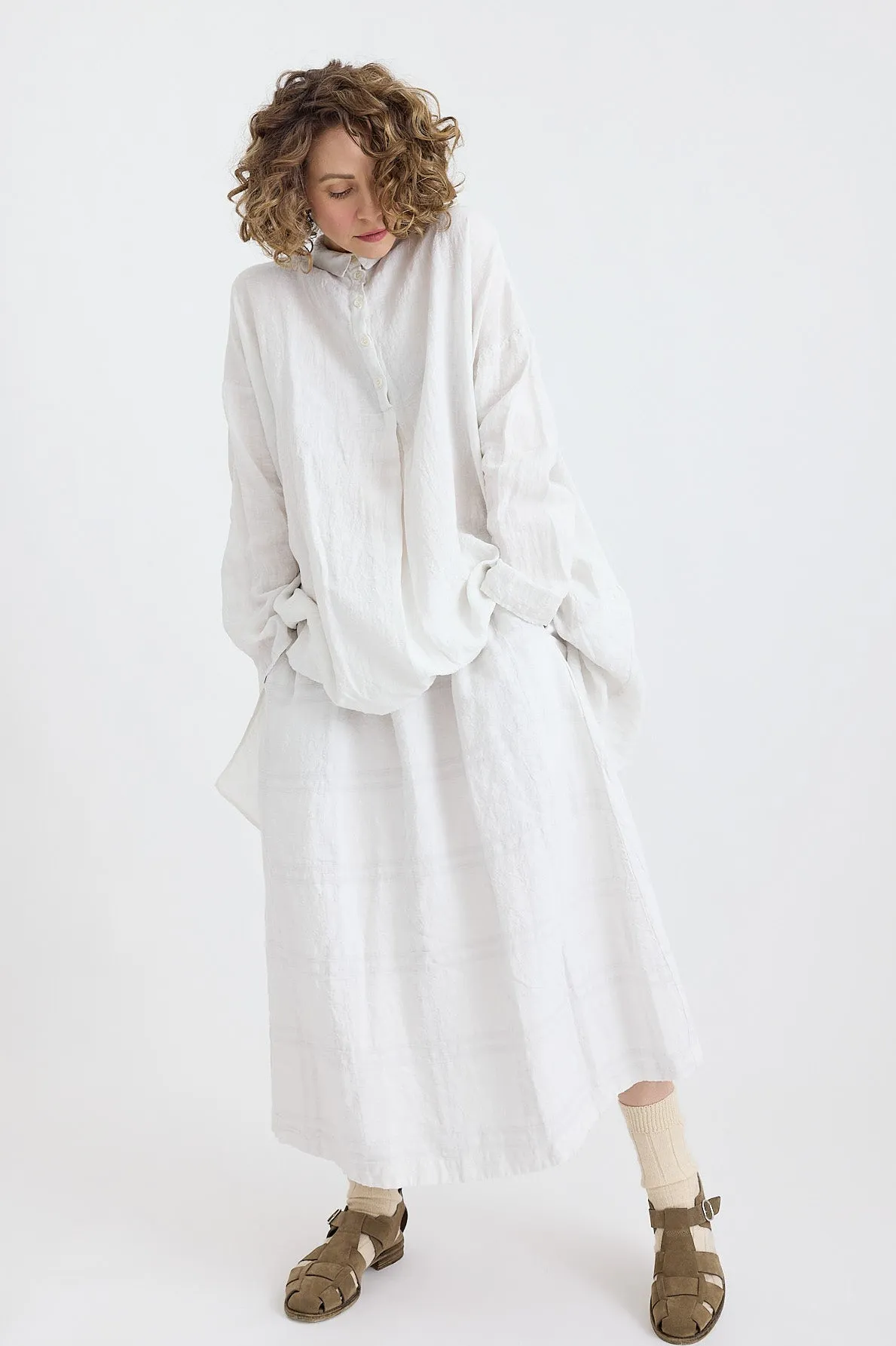 Manuelle Guibal - Fifi Check A-Line Skirt