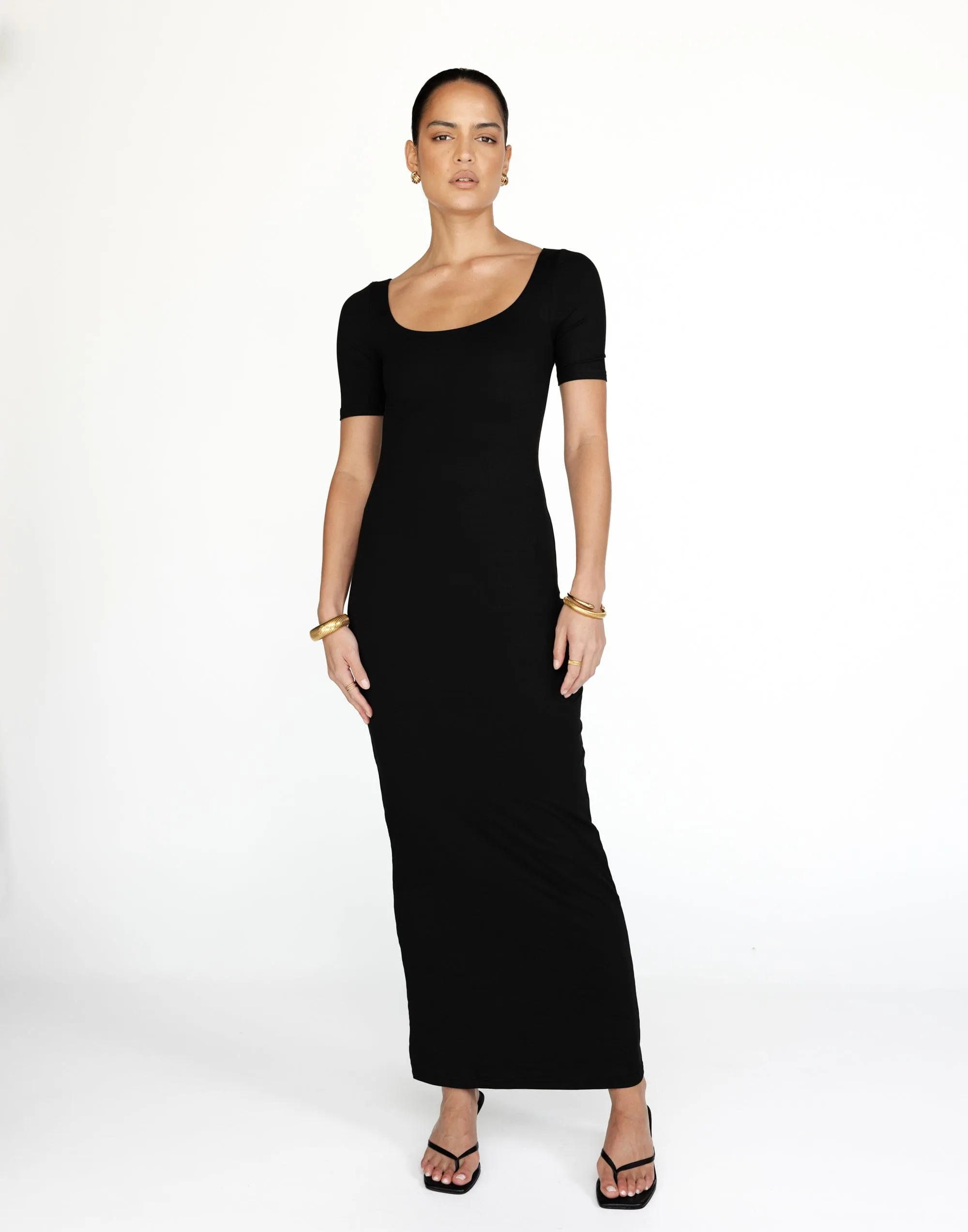 Margaux Maxi Dress (Black)