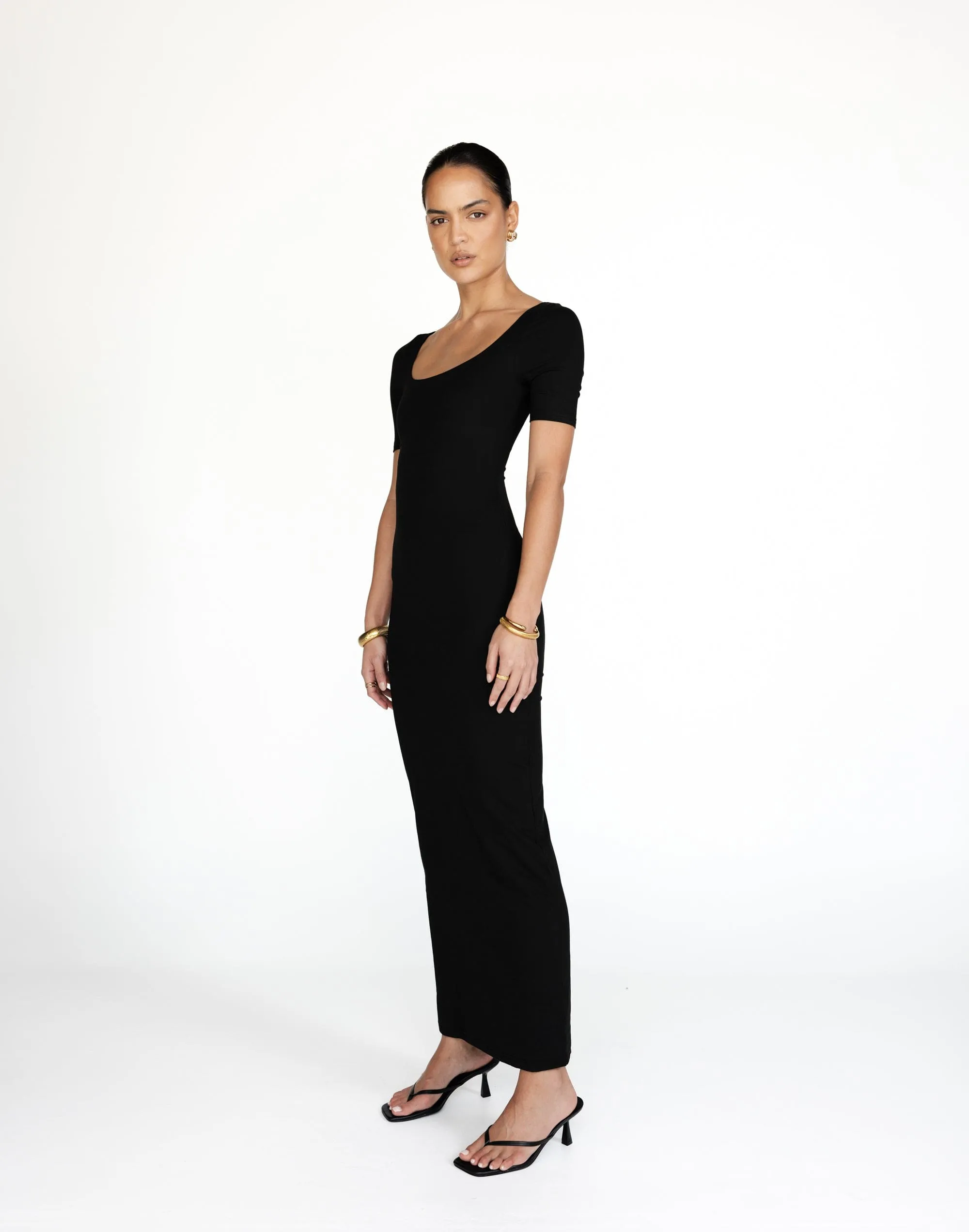 Margaux Maxi Dress (Black)