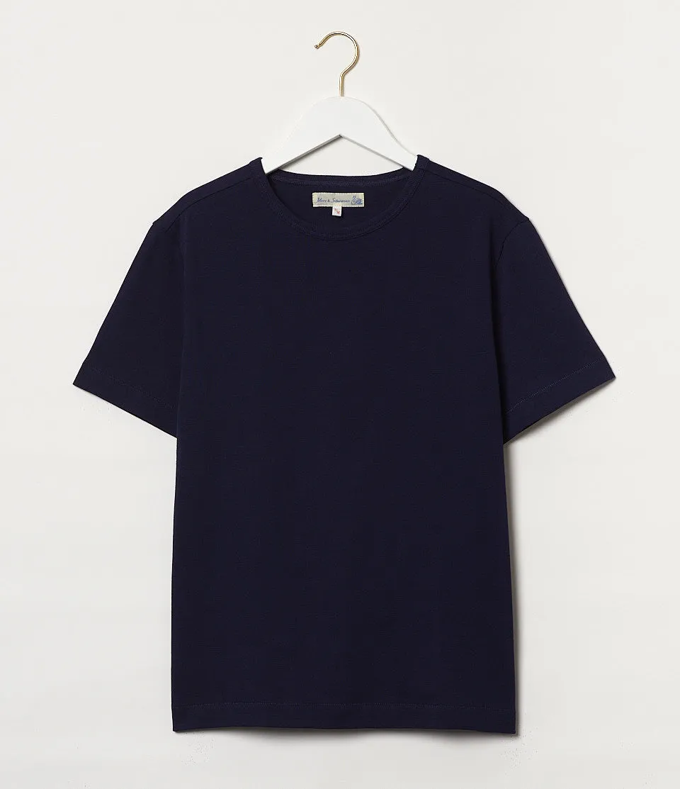 Merz b. Schwanen 215 Loopwheeled T-Shirt, 8,6OZ, Classic Fit  (7 Colors)