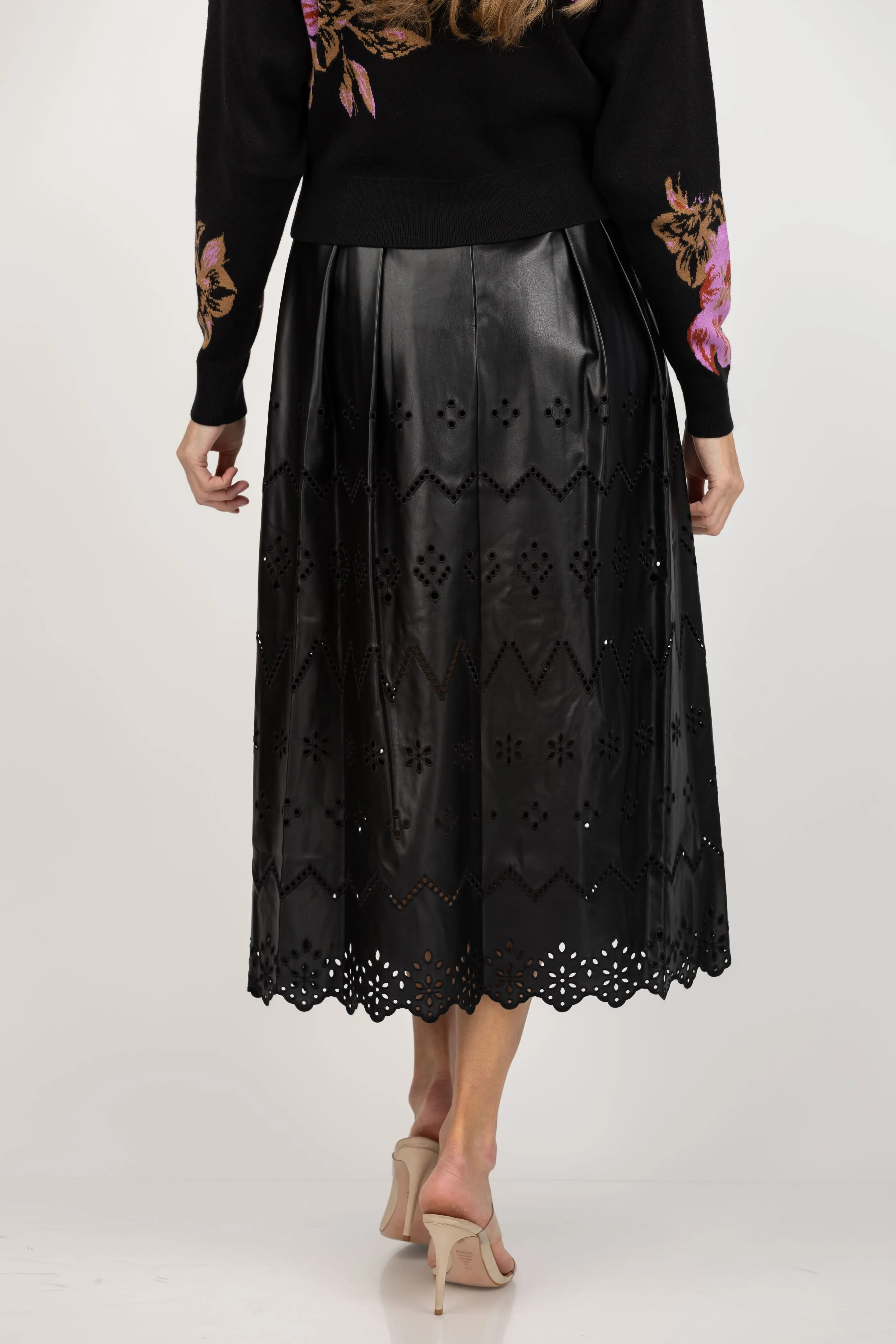 Milly Jolene Skirt in Black