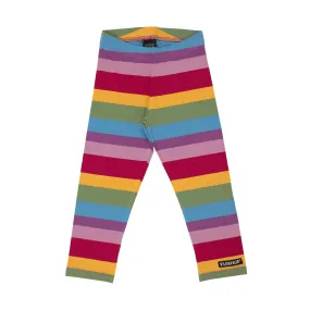 Multistripe Leggings in Acai - 1 Left Size 10-11 years