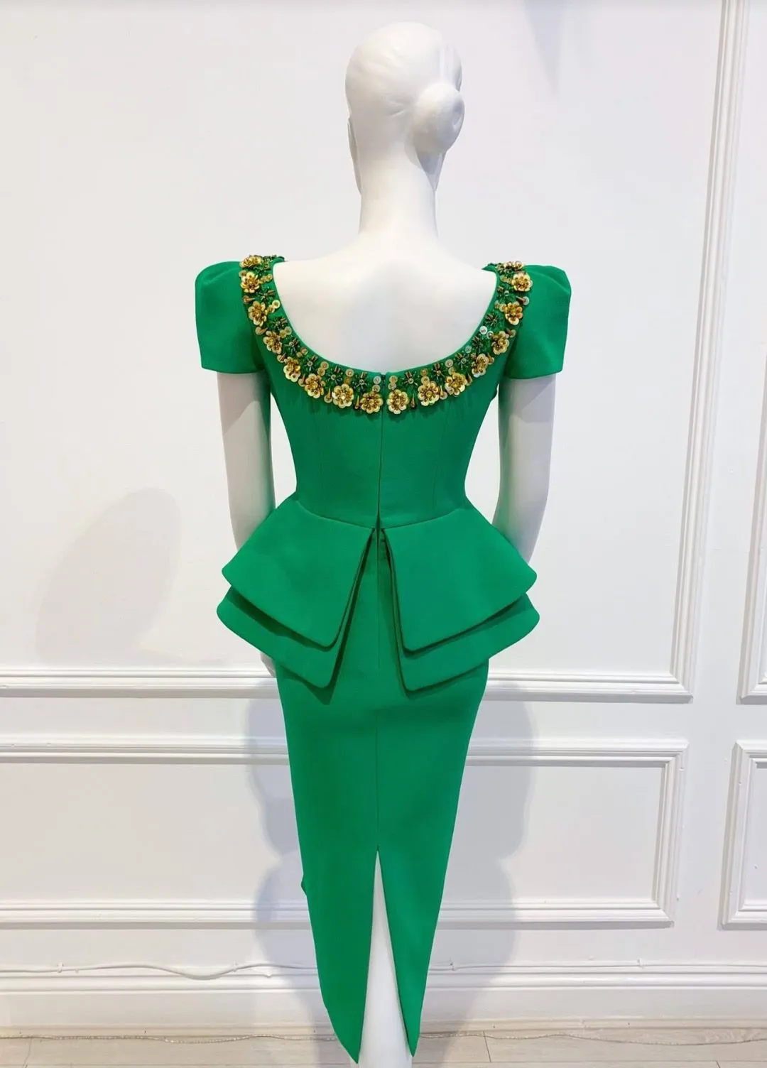 Natalie dress in Green