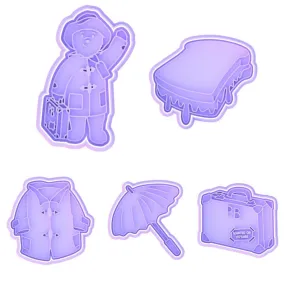 Paddington Bear Cookie Cutter & Stamp