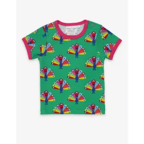 Peacock Short Sleeve Shirt - 1 Left Size 12-18 months