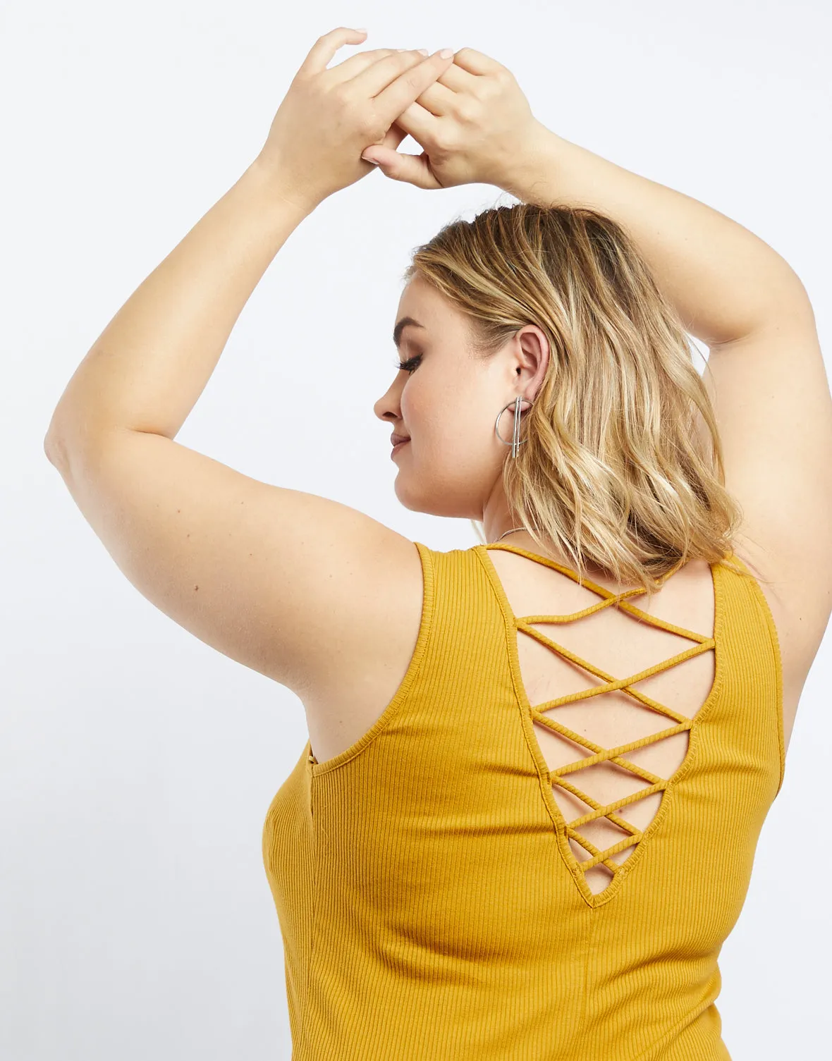 Plus Size Rachel Strappy Bodycon Dress
