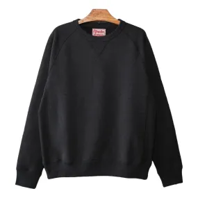 Pullover Crewneck Double Heavyweight French Terry Sumi Black