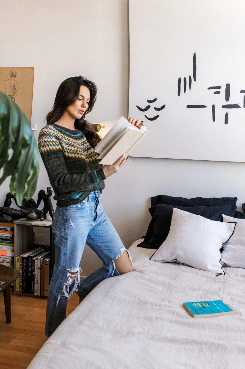 Role Model Yoke | Pullover Knitting Pattern