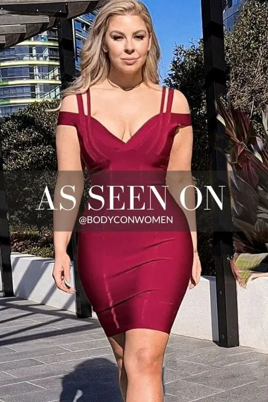 Sia Bandage Dress - Classic Black