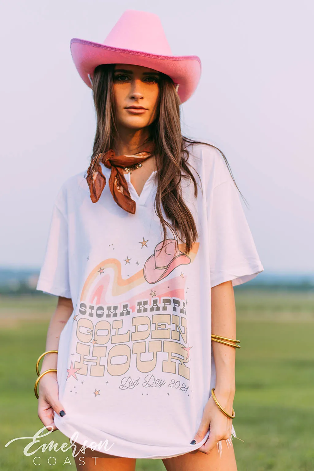 Sigma Kappa Golden Hour Bid Day Tee