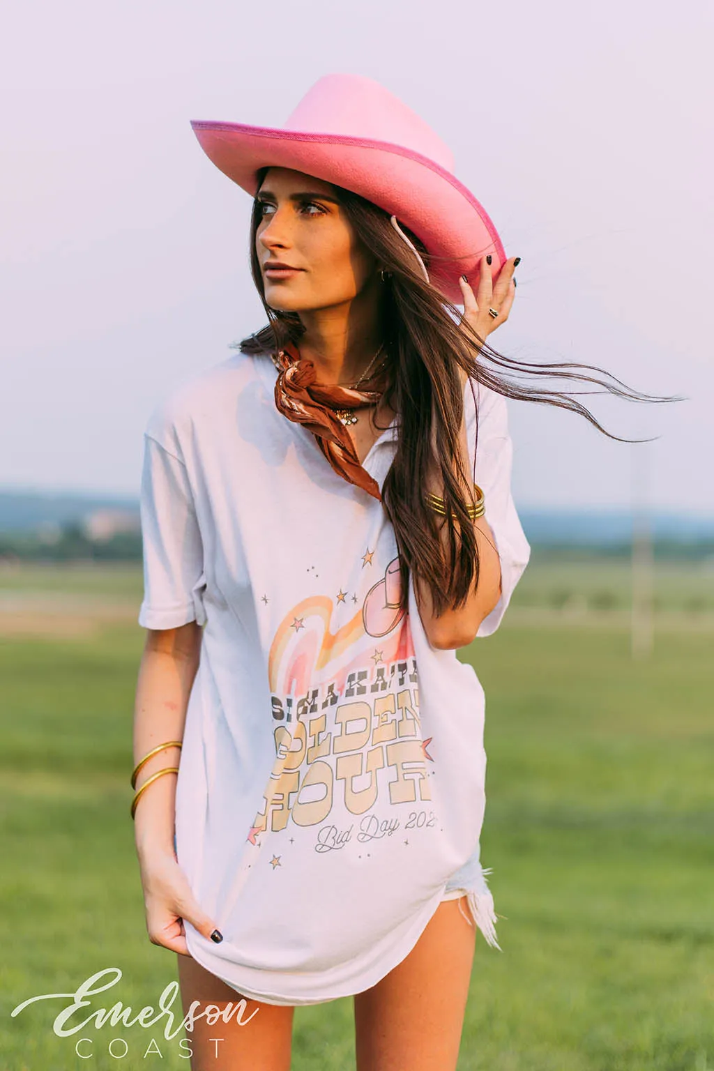 Sigma Kappa Golden Hour Bid Day Tee