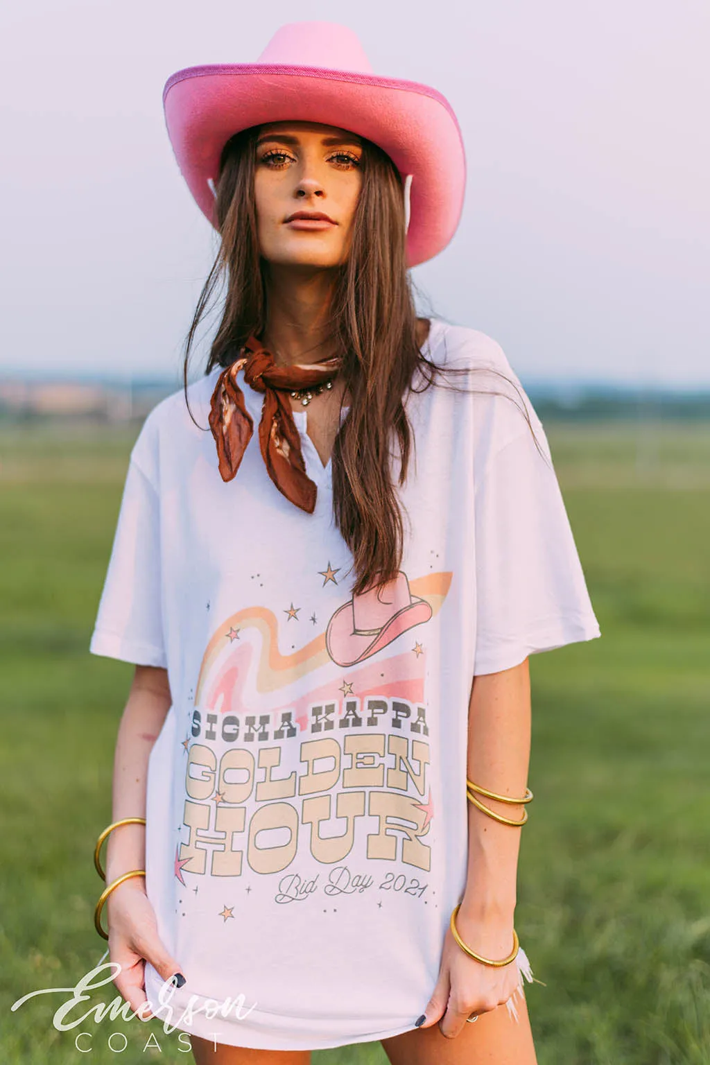 Sigma Kappa Golden Hour Bid Day Tee