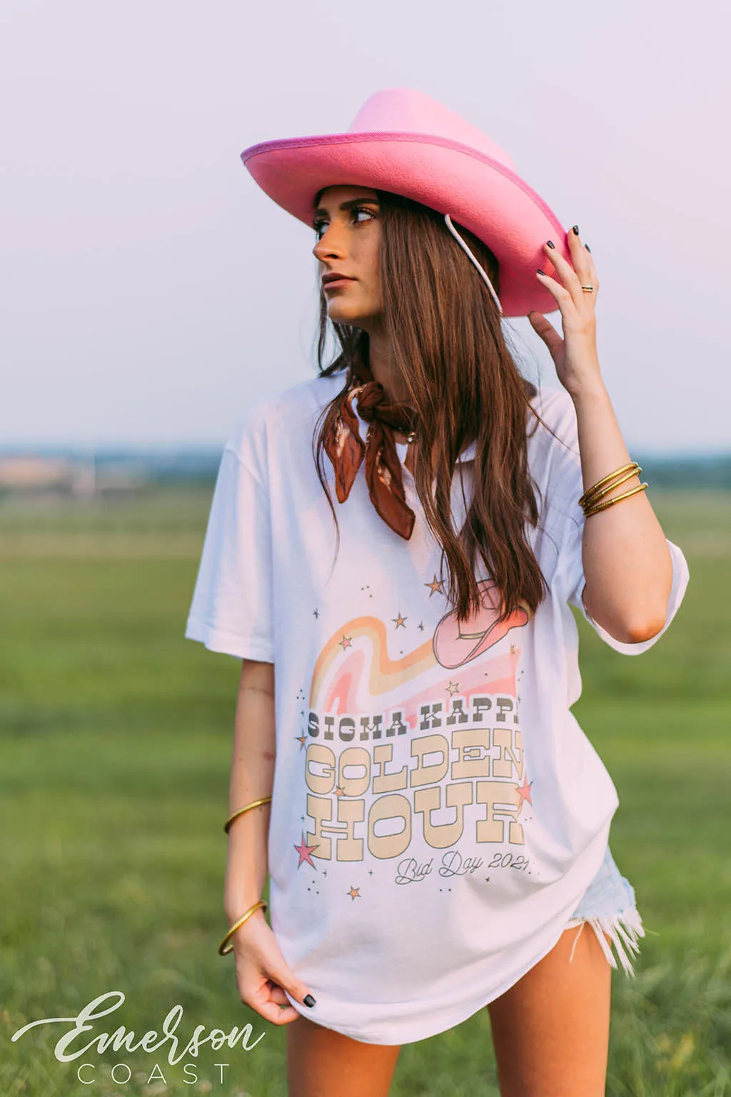 Sigma Kappa Golden Hour Bid Day Tee