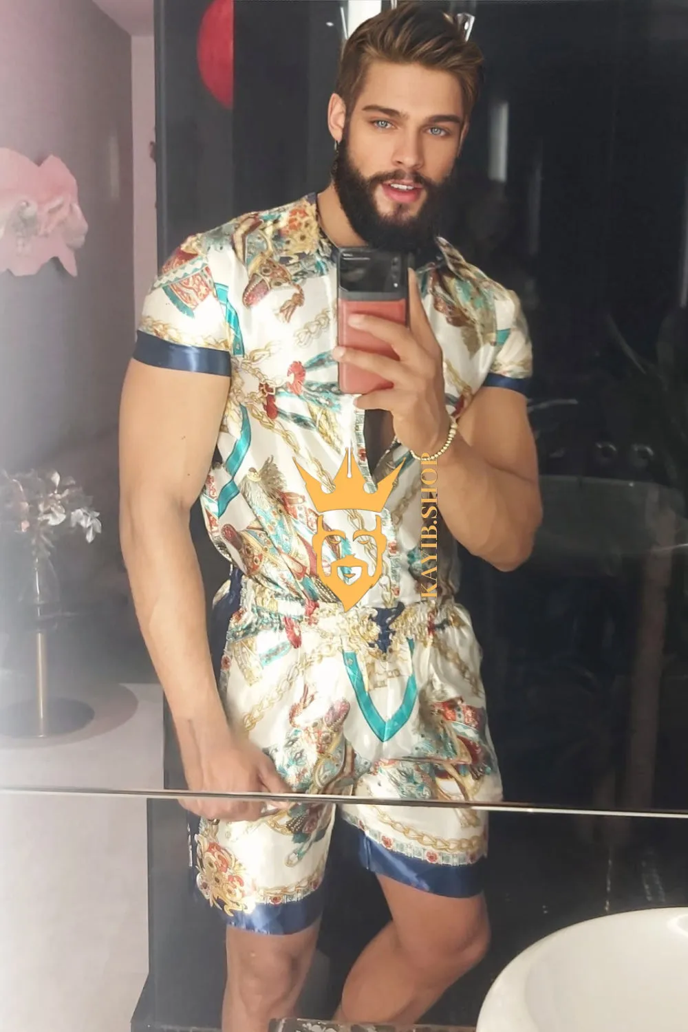 Silk Shirt Set: The Ultimate Rave and Festival Outfit for Couples