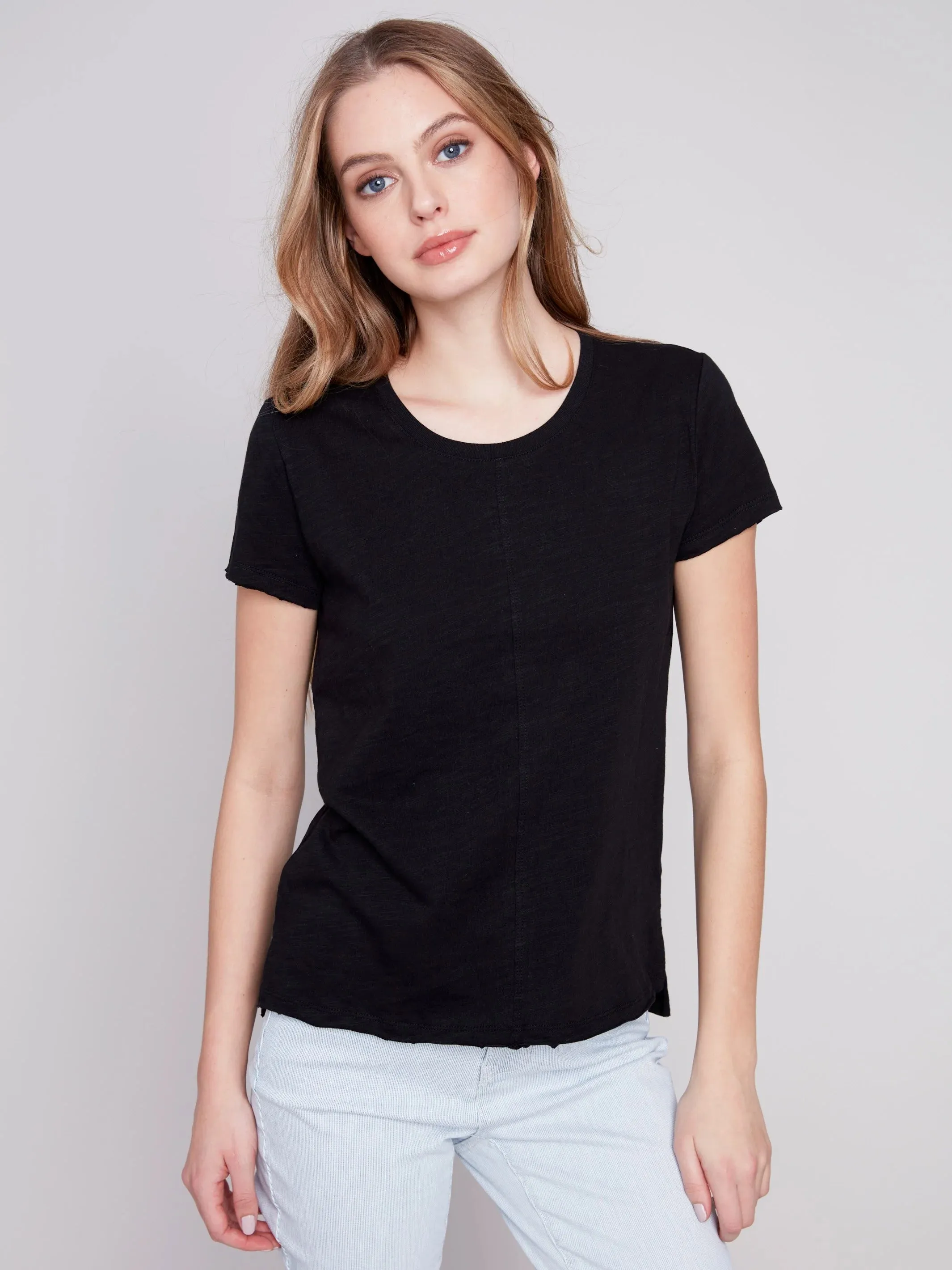 Slub Knit Top