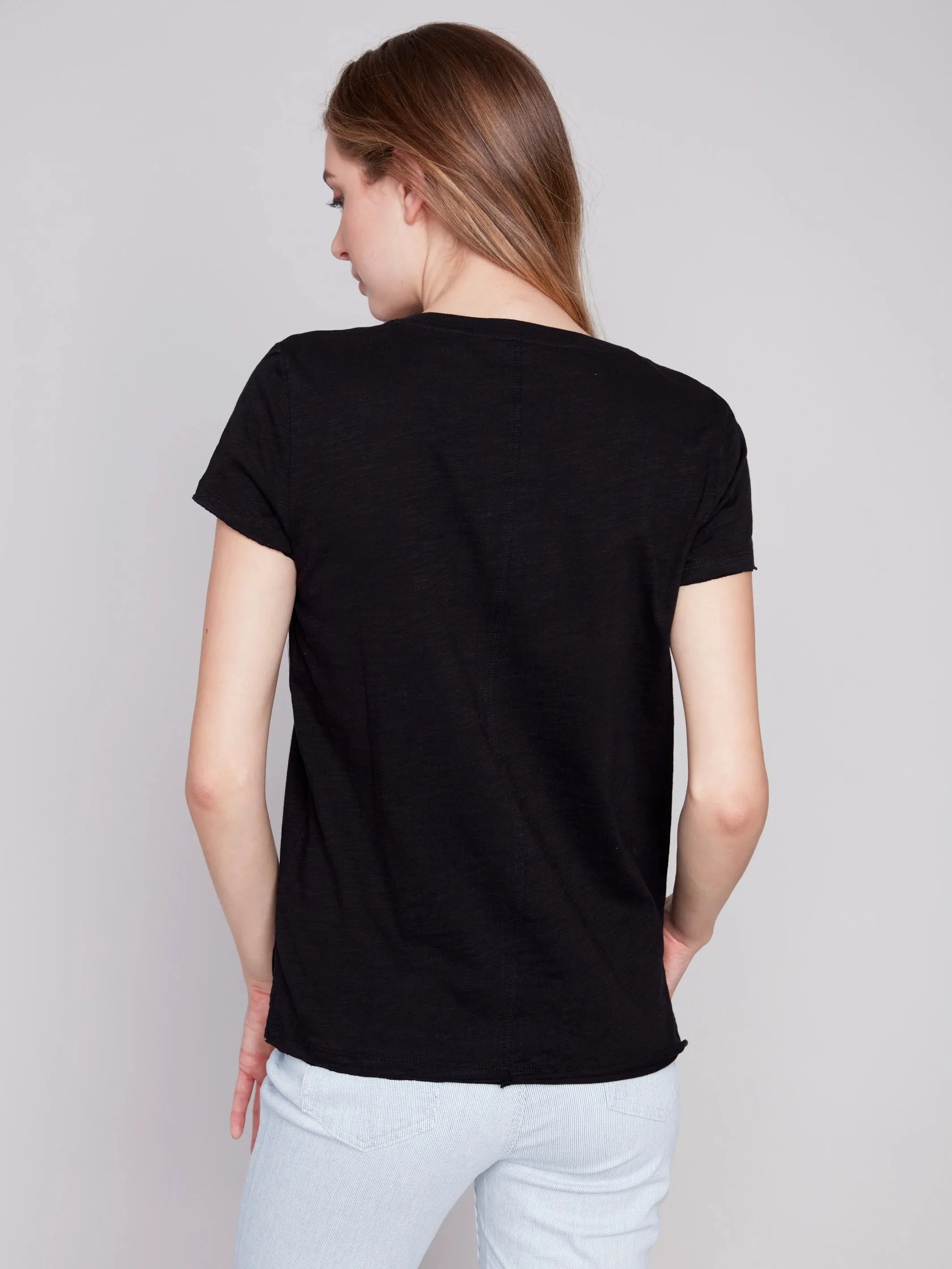 Slub Knit Top