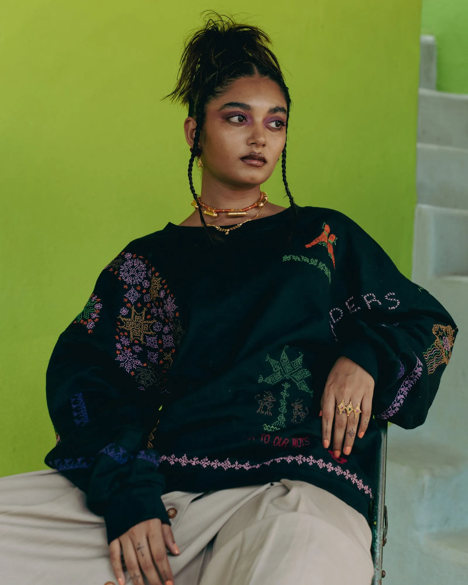 Stories of Ancestors Sweatshirt (Black)