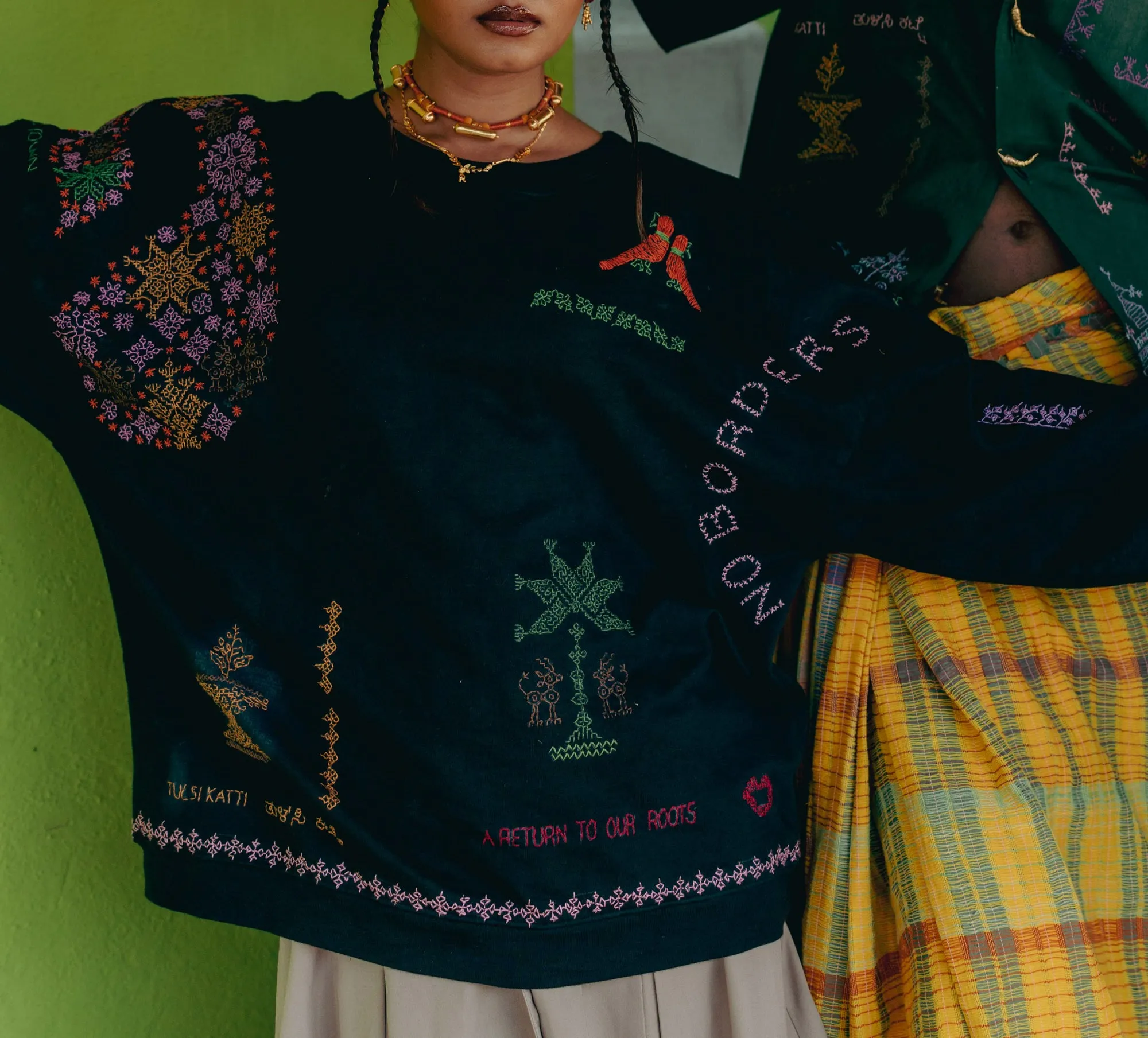 Stories of Ancestors Sweatshirt (Black)