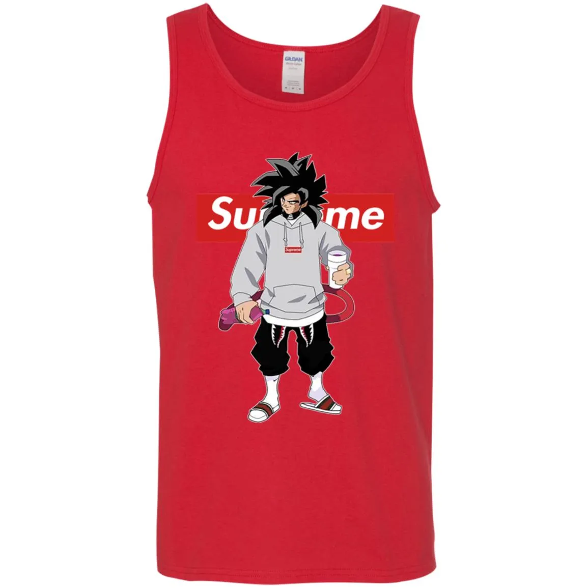 Supreme Dragon Ball Goku Best T-shirt Men Cotton Tank