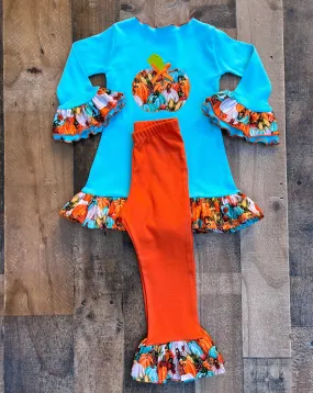 Thanksgiving Fall Pumpkin Outfit