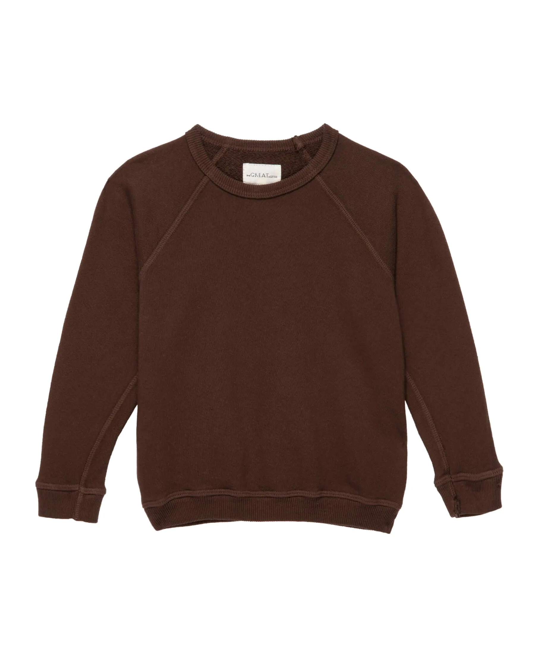 The Little College Sweatshirt. Solid -- Toasted Walnut