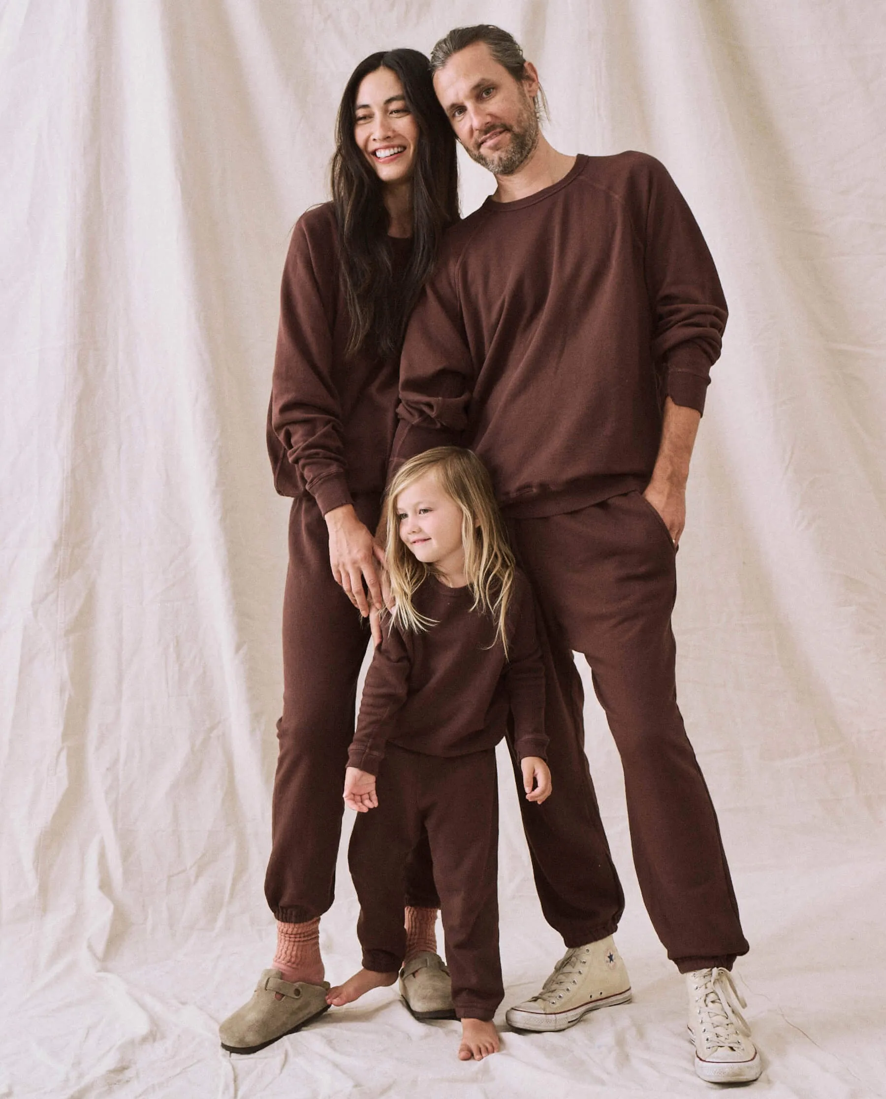 The Little College Sweatshirt. Solid -- Toasted Walnut