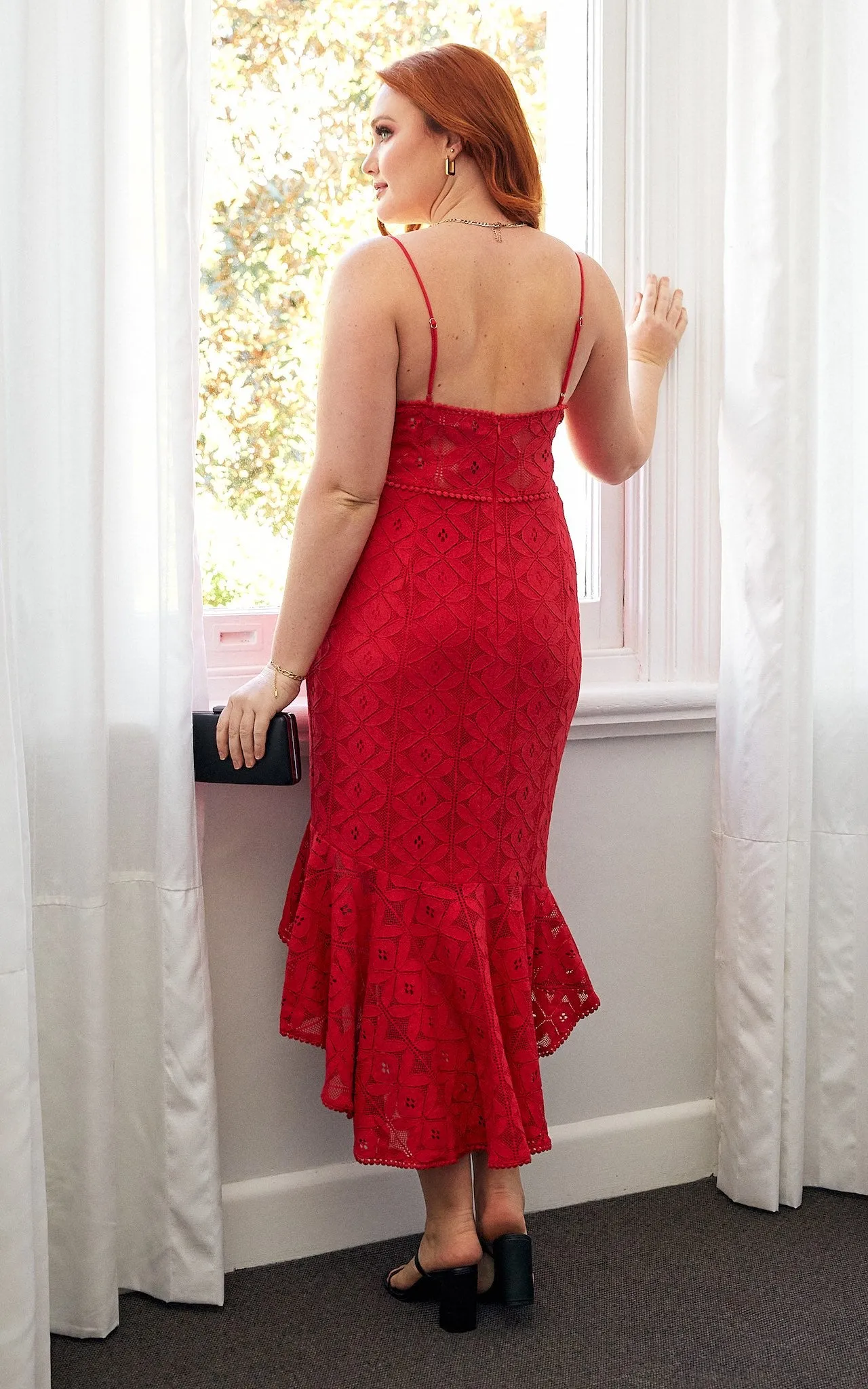 Theory Dress - Red