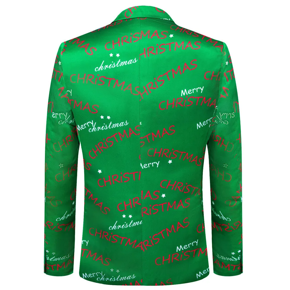 Ties2you Green Christmas Silk Suit for Men