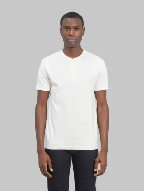 UES Ramayana Henley Neck T-Shirt White